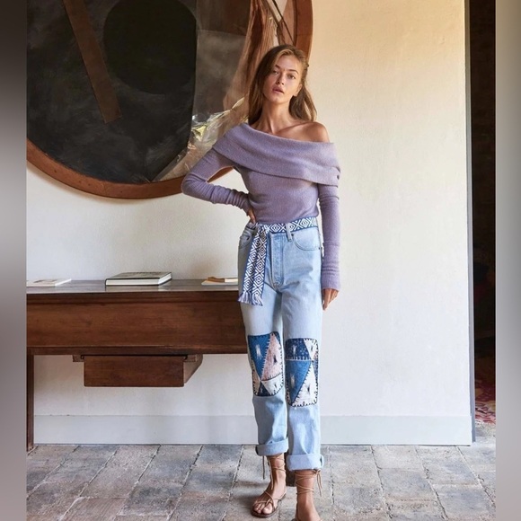 Tops - NWT We the Free Snowbunny Pirple Smoke Top Medium